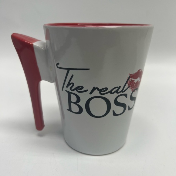 Other - The Real Boss collectible ceramic mug